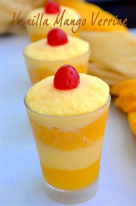 Mango Custard Recipe - Easy Mango Dessert Recipes | Pink and Pink