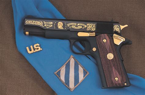 Decorative Guns | Audie Murphy Tribute .45 Pistol | America Remembers