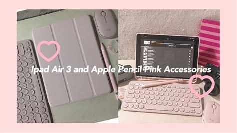 Ipad Air 3 and Apple Pencil Accessories 🎀🌈😍 (Ipad and Pencil ...