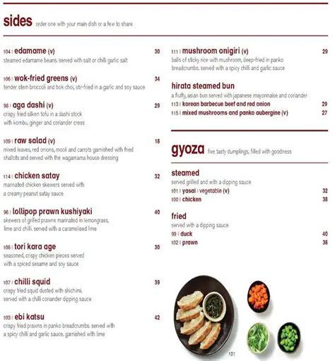 wagamama Menu, Menu for wagamama, Al Gharafa, Doha - Zomato Qatar