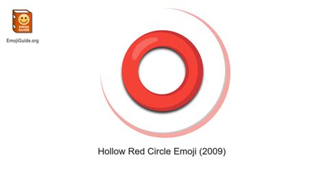 ⭕ Hollow Red Circle Emoji – Meaning, Pictures, Codes