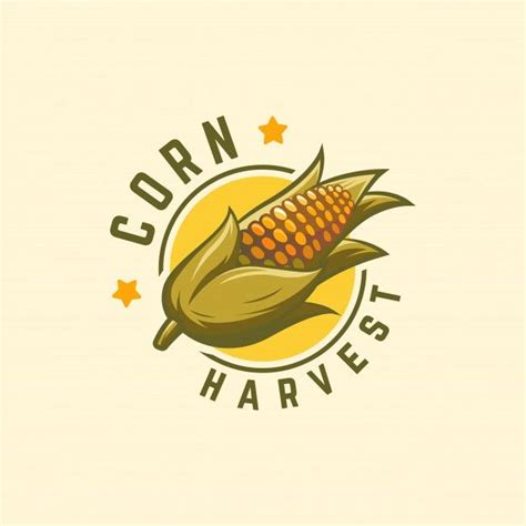 Cool badge corn harvest logo , corn logo... | Premium Vector #Freepik #vector #logo #food #badge ...