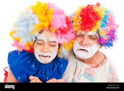 Crying clown hi-res stock photography and images - Alamy