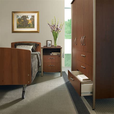 This #Sonoma patient room furniture adds a touch of home to a #Healthcare setting away from home ...