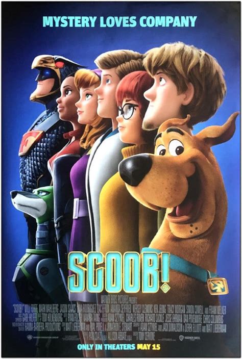 SCOOB 2020 Original 27X40 Movie Poster Final Style - Etsy Canada