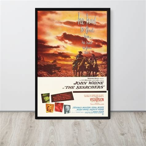 The Searchers Movie Poster - Etsy