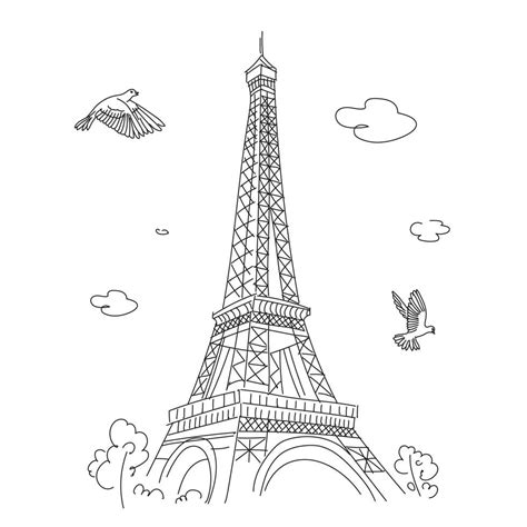 Descubrir más de 80 torre eiffel dibujo infantil - vietkidsiq.edu.vn