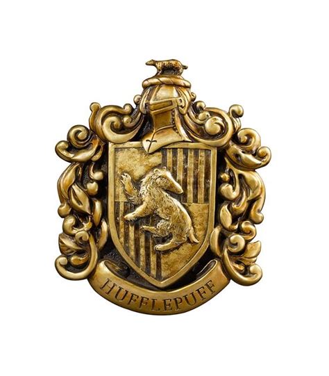 Hufflepuff House Wall Coat of Arms - Boutique Harry Potter