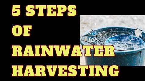 5 Steps of Rainwater Harvesting - FlixWater