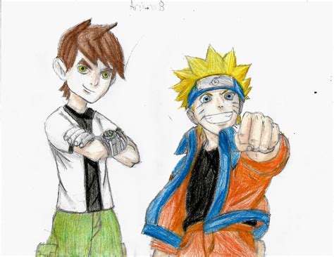 Naruto and Ben 10(crossover time dettebayo!) by tigermaster22 on DeviantArt