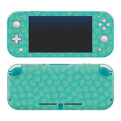 Nintendo Switch Lite Animal Crossing "Teal Leaves" Skin | Switch | Buy ...