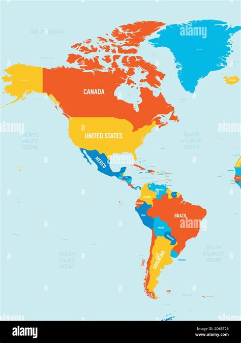 America Continental Boundary and Geographic Location and Characteristics - Sinaumedia