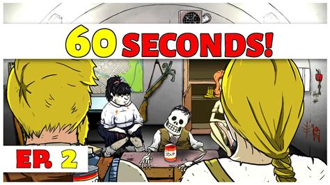 60 Seconds! - Ep. 2 - The Friendly Ending! - Let's Play [60 Seconds DLC Gameplay] - YouTube