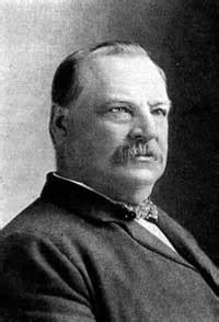 The 22nd & 24th US President - Grover Cleveland