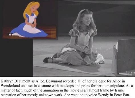 1951 Alice in Wonderland ~ Kathryn Beaumont | Disney nerd, Disney funny ...