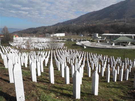 Potocari Memorial Center. Srebrenica, Bosnia Herzegovina.