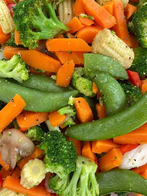 Air Fryer Frozen Vegetables | Recipe in 2021 | Frozen vegetables ...