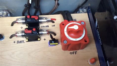 DIY solar generator fuse upgraded - YouTube