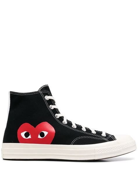 Comme Des Garçons Play x Converse Chuck Taylor 70 high-top Sneakers ...