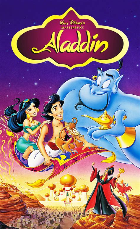 WDMC Aladdin VHS Cover by ArtChanXV on DeviantArt