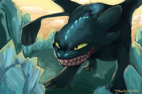 Toothless is the angry by T0byInTheSky.deviantart.com on @DeviantArt | Cute dragon drawing, How ...