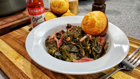 Southern Collard Greens Recipe with Smoked Turkey Legs