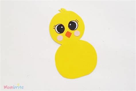 Cute Hatching Chick Craft [Free Printable Template] | Mombrite