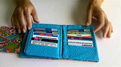 Look at the Ultimate Wallet Sewing Pattern - YouTube