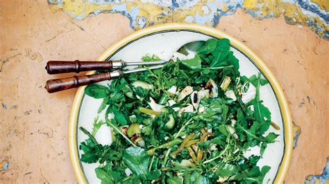 Grilled Green Salad with Coffee Vinaigrette Recipe | Bon Appétit