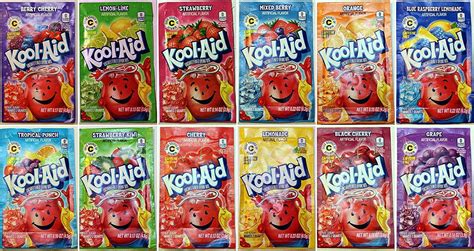 Kool-Aid Unsweetened Drink Mixes, 12-pc. Assortment - Walmart.com