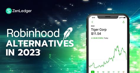 Top 7 Robinhood Alternatives in 2023 | ZenLedger