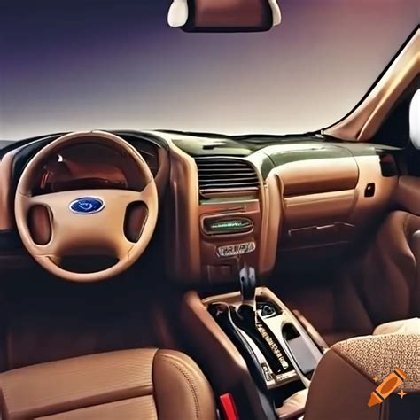 2002 ford explorer interior on Craiyon