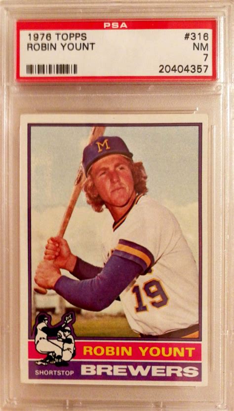 Robin Yount Rookie Card Worth - CARD JKW