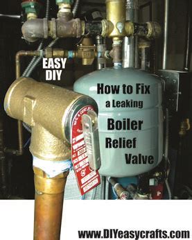 How to Easily repair a leaking boiler over pressure relief valve and expansion tank