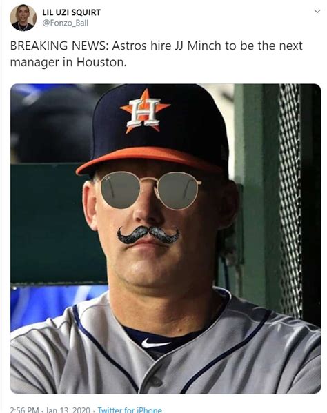 Memes roast Astros' firings after alleged cheating scandal