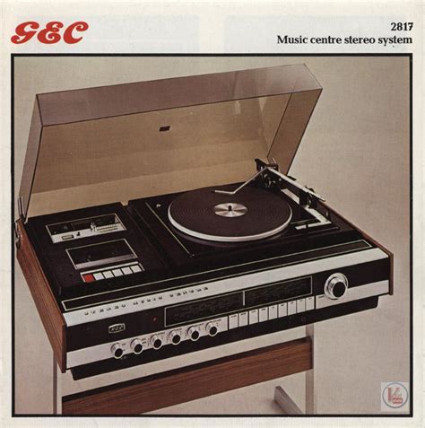 1970s GEC Music-Centres – Radios-TV