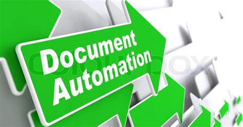 Document Automation Business Concept | Stock image | Colourbox