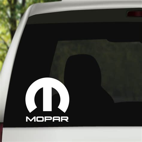 Mopar Sticker • Fast Free Shipping • VINYL STATUS