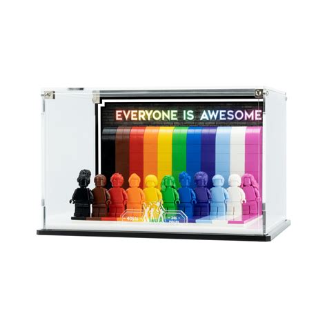 Display Case for LEGO®: Everyone Is Awesome (40516) — Wicked Brick