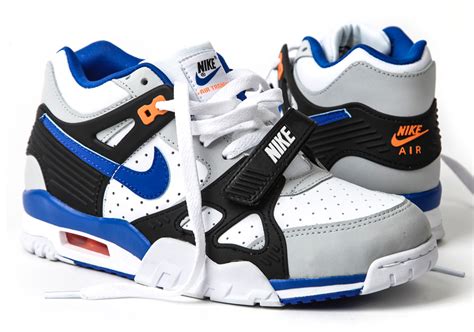 Nike Air Trainer 3 - Pure Platinum - Lyon Blue - Total Orange ...