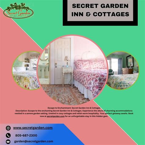 Escape to Enchantment: Secret Garden Inn & Cottages - Secret Garden - Medium