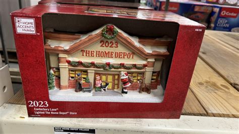 You Can Get A Lighted Christmas Home Depot Store Just in Time for The ...