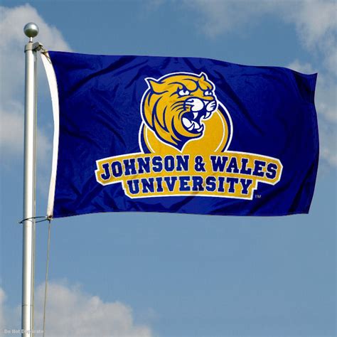 Johnson and Wales University Wildcats Logo Flag - State Street Products