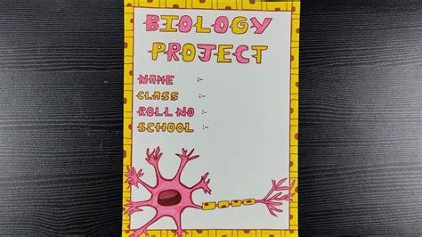 Biology Projects, Front Page Design, Cover Pages, Book Cover, Learn English Words, Border Design ...
