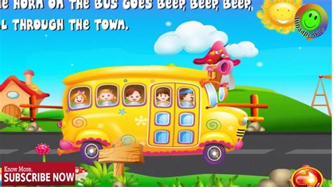 Educational games ! The Wheels On The Bus - YouTube