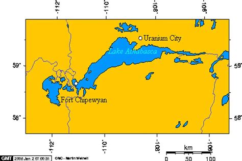 Lake-Athabasca-Largest_lakes-Map | Environment Buddy