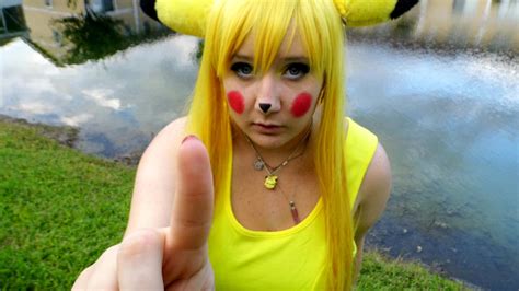 Pikachu cosplay by Lolitabunnydoll on DeviantArt