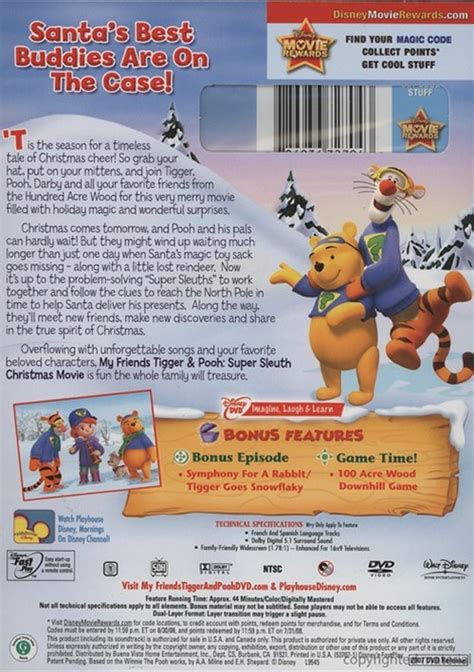 My Friends Tigger & Pooh: Super Sleuth Christmas Movie (DVD) | DVD Empire