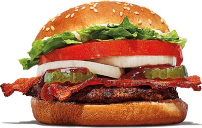 Burger King BBQ Bacon Whopper Jr Nutrition Facts