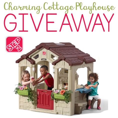 Step2 Charming Cottage Playhouse Giveaway - The Kids Did It